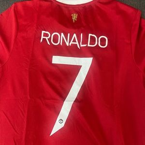 Ronaldo Manchester United 2022 soccer jersey